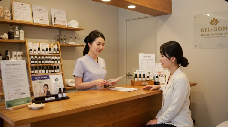 ✨길동 라인테라피 마무리로 찾은 진짜 힐링의 순간