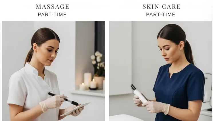 마사지 알바 vs 피부관리 알바 차이