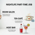 유흥 알바 종류 총정리: 룸, 텐카페, 호스트바 차이점