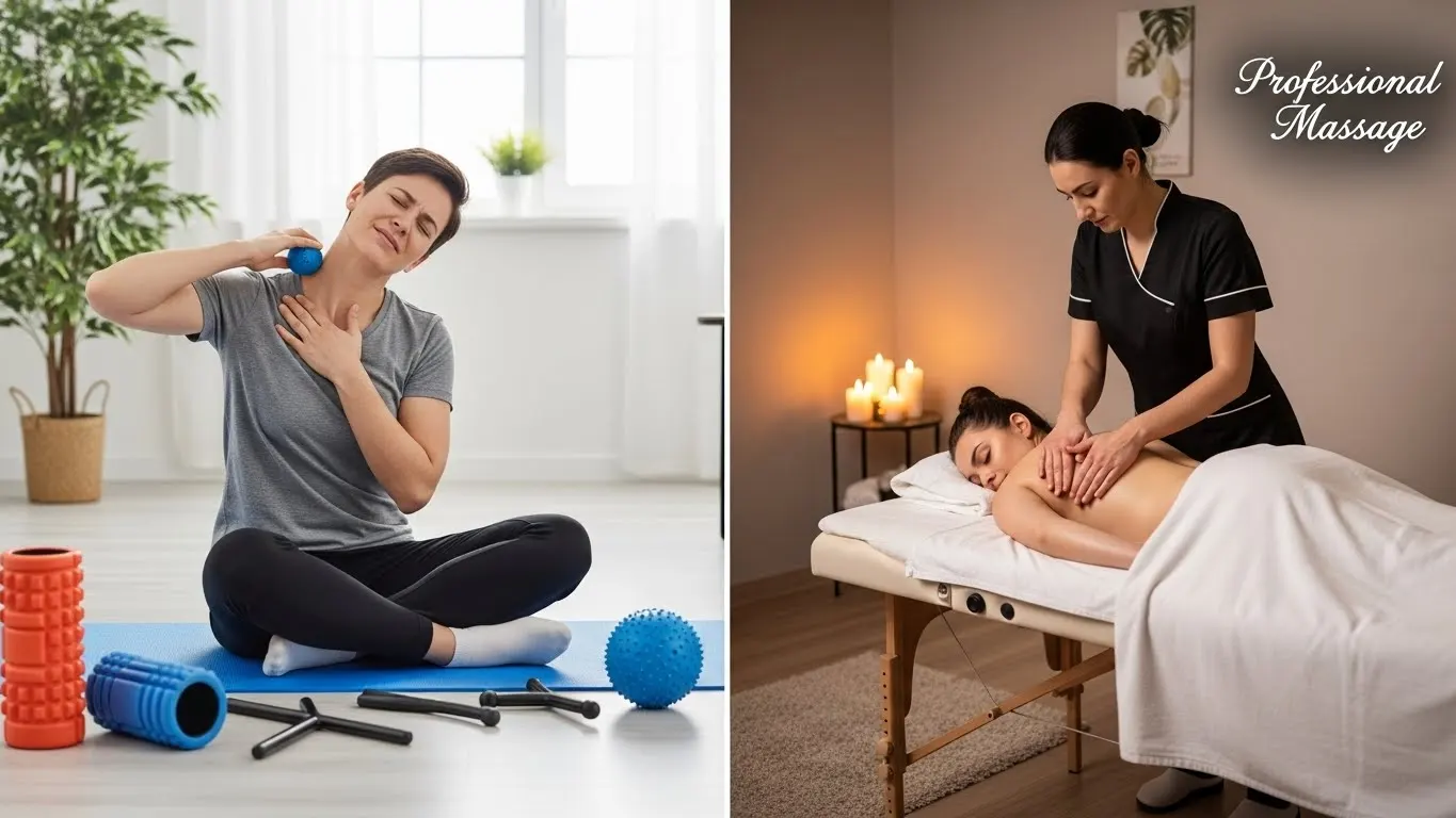 셀프 마사지 vs 전문 마사지 차이 비용 대비 효과 분석