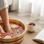 주말 아침 족욕으로 시작하는 하루: 피로 회복과 순환을 돕는 20분의 마법