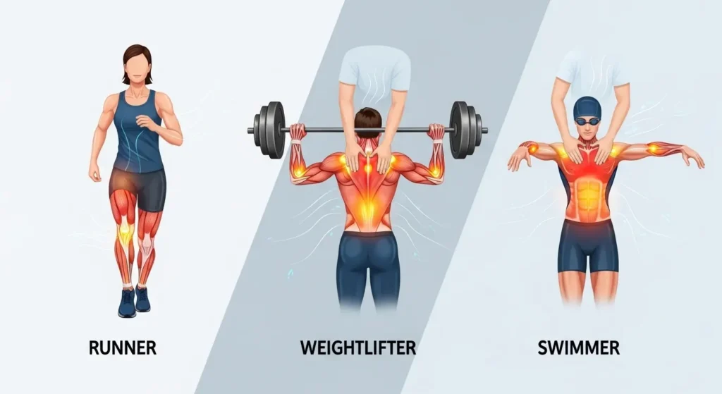 운동 종목별 필요한 회복 마사지 정리