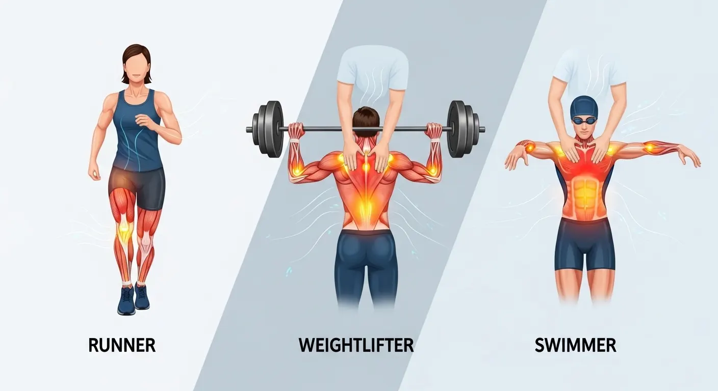 운동 종목별 필요한 회복 마사지 정리